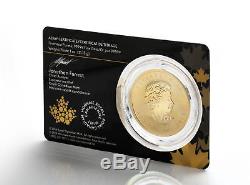 2015 Canadian 1oz Gold Growling Cougar. 99999 Fine in Assay BU