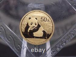 2015 China Gold 1/10oz. 999 Fine GOLD 50yn PANDA Sealed Bullion ECC&C, Inc