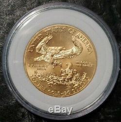 2015 Gold American Eagle 1oz Fine Gold $50