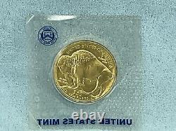 2015 Gold Buffalo $50.9999 Fine Gold BU Sealed U. S. Mint