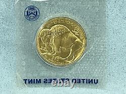 2015 Gold Buffalo $50.9999 Fine Gold BU Sealed U. S. Mint
