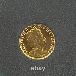 2015 Pobjoy Mint Isle of Man 1/64oz Angel. 9999 Fine Gold Rare Proof Coin with COA 2015 Pobjoy Mint Isle of Man 1/64oz Angel. 9999 Fine Gold Rare Proof Coin with COA