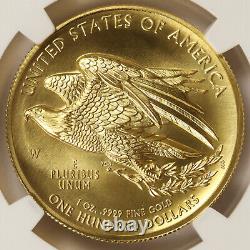 2015-W American Liberty Gold $100 High Relief NGC MS70.9999 Fine