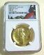 2015-w High Relief Gold $100 Ngc Ms70 Liberty. 9999 Fine Gold