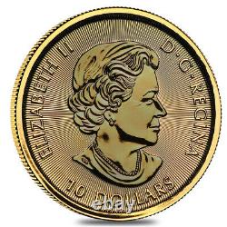 2016 1/4 oz $10 Canadian Gold White Falcon. 9999 Fine BU (Sealed)