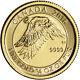 2016 Canada Gold White Snow Falcon $10 1/4 Oz. 9999 Fine Bu