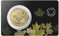 2016 Canadian 1oz Gold Roaring Grizzly Bear. 99999 Fine in Assay BU