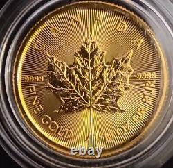 2016 Canadian Maple Leaf 1/10oz. 9999 Fine Gold Coin Brilliant Uncirculated