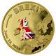 2016 Cook Islands $20 1/10 Oz. 9999 Fine Proof Gold Brexit Coin Sku41689