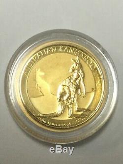 2016 Gold 1/10 oz. 999 Fine Australia $15 Kangaroo Coin Queen Elizabeth BU