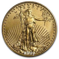 2016 Liberty 1/10 Oz Fine Gold Coin $5 U. S. Mint BU