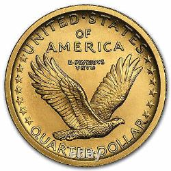 2016-W 1/4 oz Gold Standing Liberty Quarter Centennial (withOGP) SKU #95500