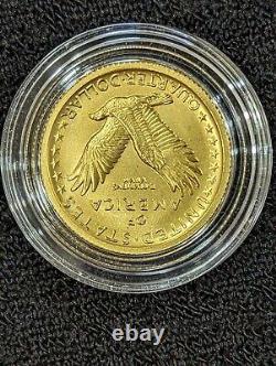 2016 W Standing Liberty Quarter Centennial Gold Coin 99.99 Fine 1/4 Troy Oz