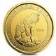 2017 1/3 Oz $15 Canadian Grizzly Bear Gold Coin. 9999 Fine Bu (sealed)