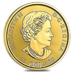 2017 1/4 oz Canadian Bison Gold Coin. 9999 Fine BU (Sealed)