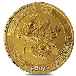 2017 1.5 oz Canadian Gold MegaLeaf $150 Coin. 9999 Fine BU