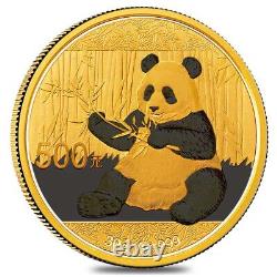 2017 30 Gram Chinese Gold Panda 500 Yuan. 999 Fine BU (Sealed)