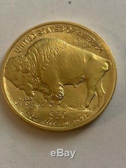 2017 $50 American Gold Buffalo 1 oz. 9999 Fine Gold Brilliant Uncirculated