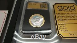 2017 Bitcoin Paritate Aurum 1 oz. 999 Fine Gold Coin Denarium Gold Party G36