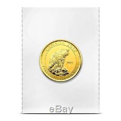 2017 Canada 1/3 oz. 9999 Fine Gold $25 Grizzly Coin Gem BU in Mint Plastic