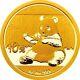 2017 China 1 Gram 999 Fine Gold Panda 10 Yuan Coin Brilliant Uncirculated Sealed