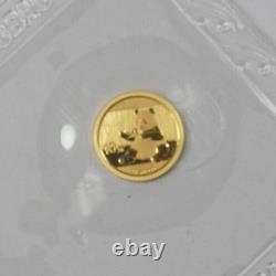 2017 China 10 Yuan Panda 1 gram. 999 Fine Gold Mint Sealed 2017 China 10 Yuan Panda 1 gram. 999 Fine Gold Mint Sealed