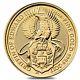 2017 Great Britain 1/4 Oz Gold Queen's Beasts (griffin) Coin. 9999 Fine Bu