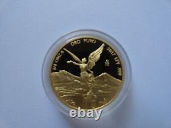 2017 Libertad gold coin 1/4 oz. 999 Fine. In capsule