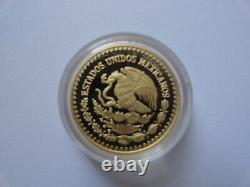 2017 Libertad gold coin 1/4 oz. 999 Fine. In capsule