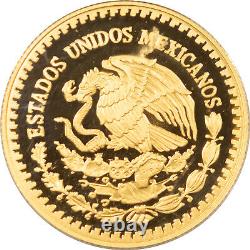 2017 Mexico 1/2 Oz Proof Gold Libertad. 999 Fine Gem Proof, Original Capsule