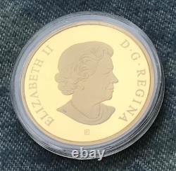 2018 Canada $30 Captain Cook and the HMS Resolution Fine Silver Gold-Plated Coin