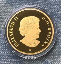 2018 Canada $30 Captain Cook and the HMS Resolution Fine Silver Gold-Plated Coin