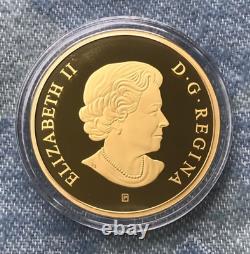 2018 Canada $30 Captain Cook and the HMS Resolution Fine Silver Gold-Plated Coin