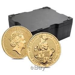 2018 Great Britain 1 oz Gold Queen's Beasts (Black Bull) Coin. 9999 Fine BU