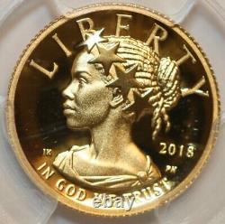 2018-W $10 American Liberty High Relief 1/10 oz. 9999 Fine Gold PCGS PR-69 DCAM