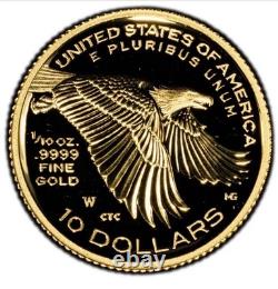 2018 W $10 American Liberty High Relief. 9999 Fine Gold Coin PCGS PR69DCAM NFC 2018 W $10 American Liberty High Relief. 9999 Fine Gold Coin PCGS PR69DCAM NFC
