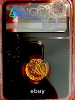 2018-W G$10 High Relief. 9999 Fine Gold Vaultbox Series 2- 1/10 Oz NGCX 10