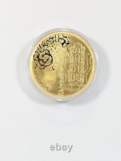 2019 1 Ounce Republic of Korea Gold Crown Coin KOMSCO Mint 999 Fine Gold Sealed