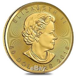 2019 1 oz Canadian Gold Incuse Maple Leaf $50 Coin. 9999 Fine BU