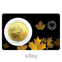 2019 1 oz Canadian Gold Moose Call of the Wild $200.99999 Fine Gold In