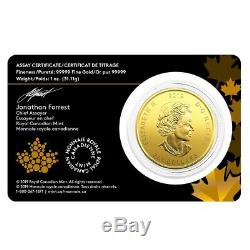 2019 1 oz Canadian Gold Moose Call of the Wild $200.99999 Fine Gold In