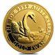 2019 1 Oz Gold Australian Swan Perth Mint. 9999 Fine Bu In Cap