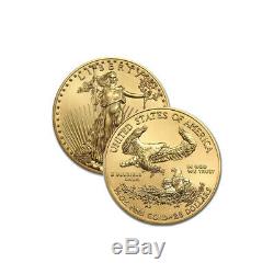 2019 Gold 1/2 oz Gold American Eagle $25 US Mint Gold Eagle. 9167 fine Coin