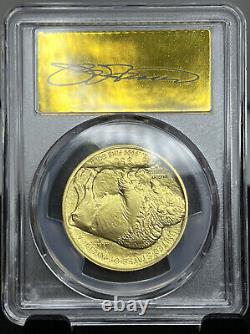 2019 Gold Buffalo $50.9999 Fine PCGS MS70 First Strike 1 of 250 Gold Label