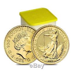 2019 Great Britain 1 oz Gold Britannia Coin. 9999 Fine BU