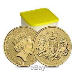 2019 Great Britain 1 oz Gold Royal Arms Coin. 9999 Fine BU