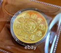 2019 Mexico 1 Oz. 999 Fine Gold Proof Libertad Coin In Capsule