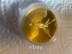 2019 Mexico 1 Oz. 999 Fine Gold Proof Libertad Coin In Capsule