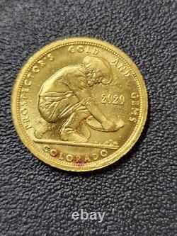 2020 1/10 oz. 999 Fine GOLD Daniel Carr Design Prospector Gold Bullion Coin