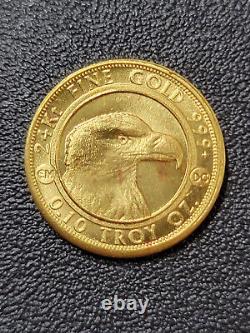 2020 1/10 oz. 999 Fine GOLD Daniel Carr Design Prospector Gold Bullion Coin